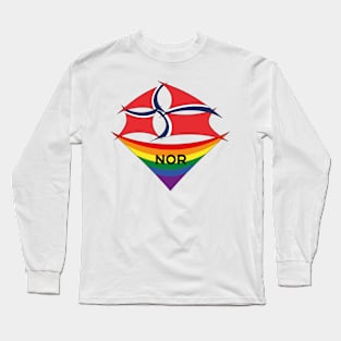 Norway pride flag Long Sleeve T-Shirt